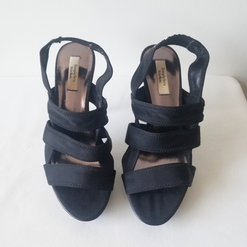Simply Vera Wang Sima Strap Heels